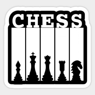 Midnight Chess Sticker